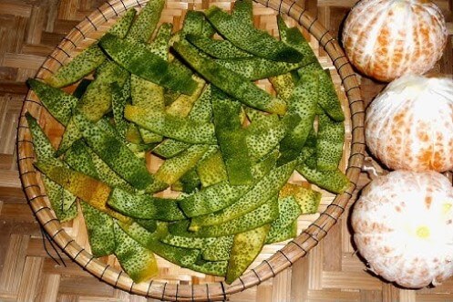 Mứt cam sành nguyên vỏ